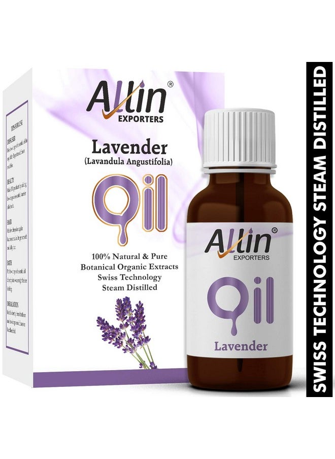 Allin Exporters Lavender Essential Oil Pure, Natural & Undiluted Therapeutic Grade For Skin, Hair, Diffusers & Aromatherapy (30 Ml)  - Image 5