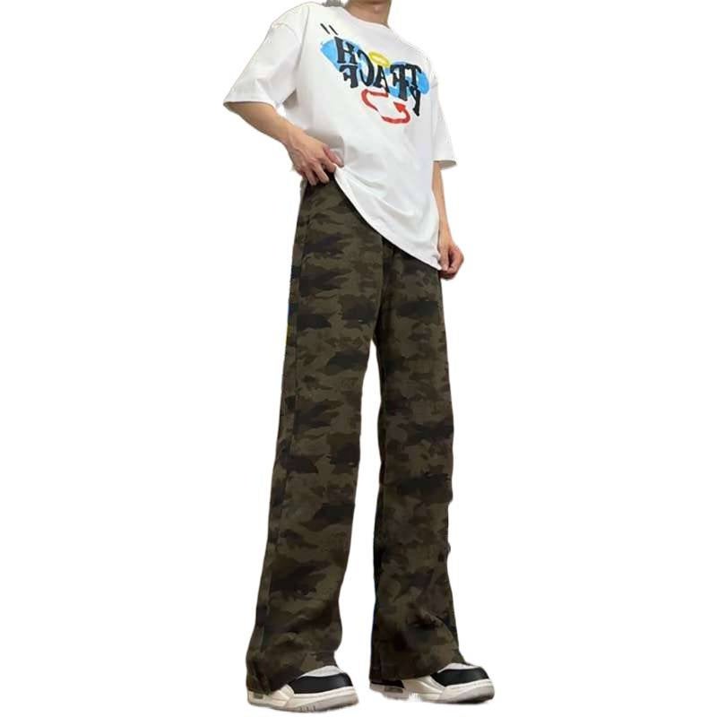 Unisex Classic Denim Jeans Loose Fit Daily Outdoor Wear - Image 5