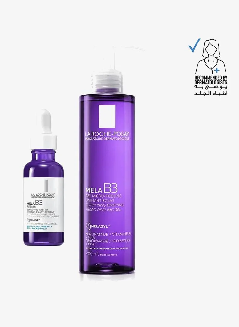 La Roche-posay La Roche-Posay Mela B3 Anti-Dark Spot Routine: Cleanser & Serum Set