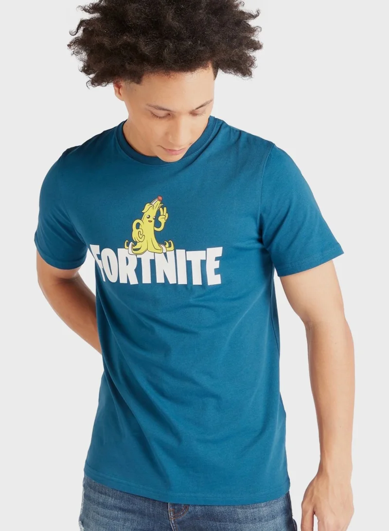 SP Characters Fortnite Crew Neck T-Shirt
