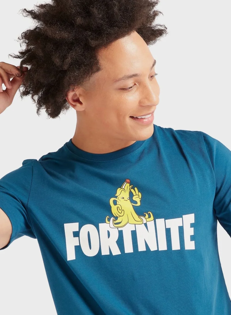 SP Characters Fortnite Crew Neck T-Shirt