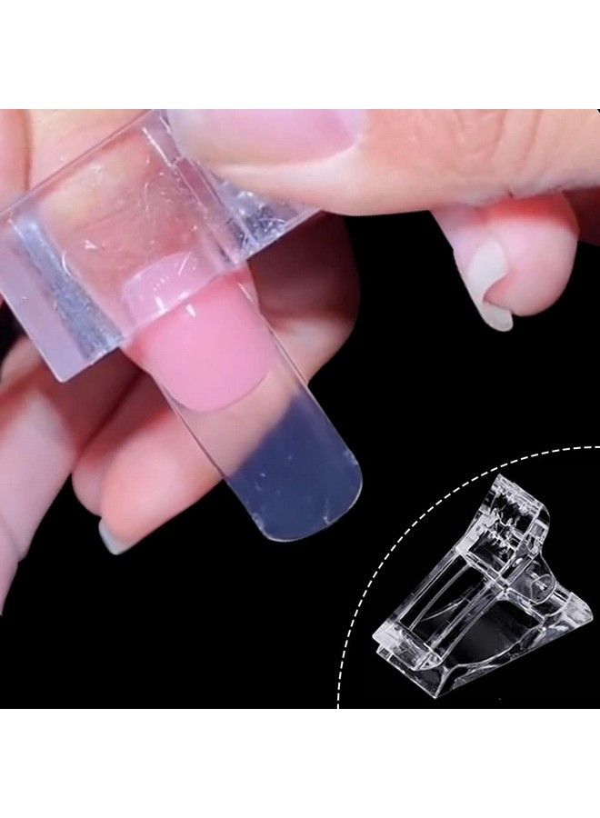 VNC 10Pcs Nail Tips Clip For Quick Building Polygel Nail Forms Nail Clips For Polygel Finger Nail Extension Uv Led Builder Clamps Manicure Nail Art Tool - Image 4