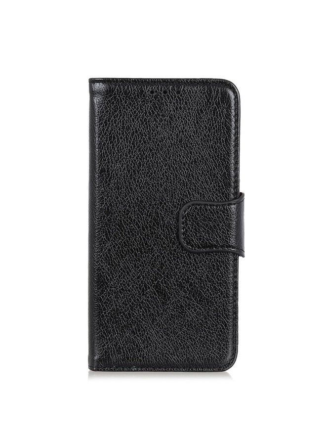 HuHa For Sony Xperia Ace II Nappa Texture Horizontal Flip Leather Case with Holder & Card Slots & Wallet(Black)  - Image 2