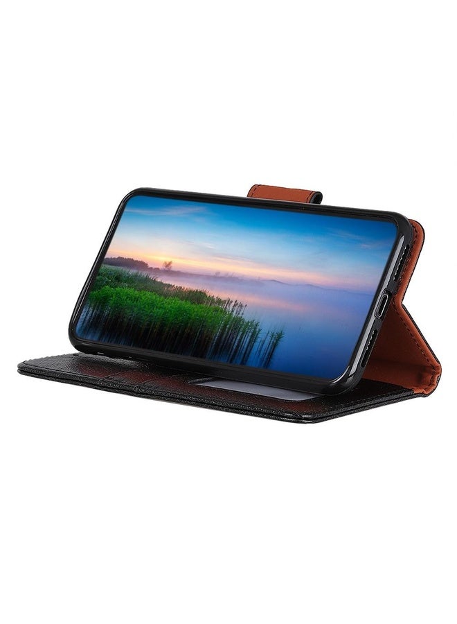 HuHa For Sony Xperia Ace II Nappa Texture Horizontal Flip Leather Case with Holder & Card Slots & Wallet(Black)  - Image 5