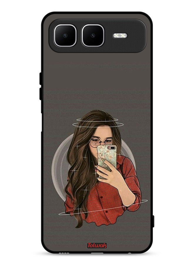 Tolwak Infinix Smart 10 Plus Protective Case Cover Making Selfie