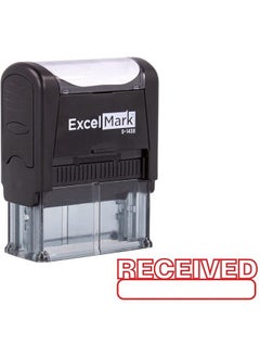 ExcelMark Received Self Inking Rubber Stamp  - Image 1