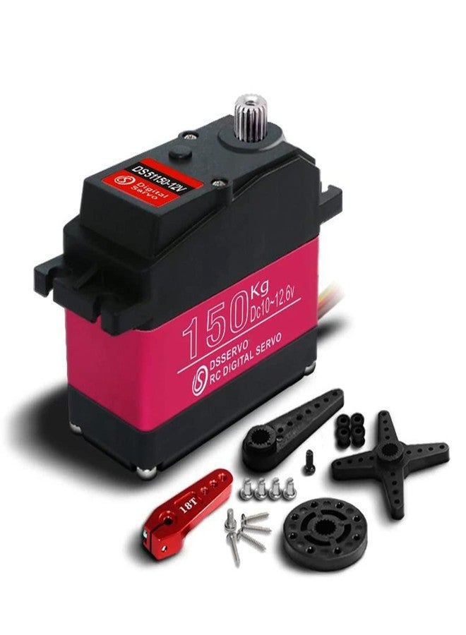 ZOSKAY 150Kg Servo Steel Gear Large Torque servo for 1/5 Scale Redcat HPI Baja 5B SS RC Crawler Compatible SAVOX-0236 LOSI XL 5T (270 Degrees) - Image 1