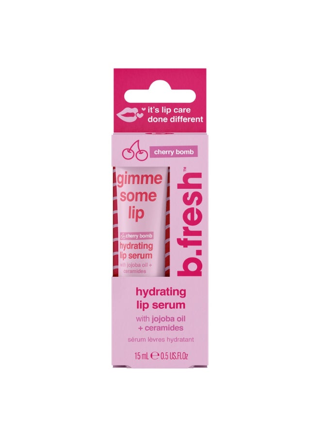 b.fresh Hydrating Lip Serum Cherry Bomb | With Jojoba Oil & Ceramides | Moisturize Dry & Chapped Lips (Pack of 2 x 15ml Each) - Image 3