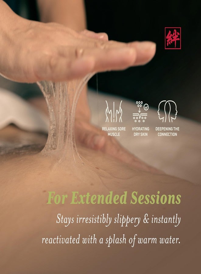 XESSO Nuru Massage Therapy Gel 33.8 Fl Oz, Waterbased Concentrate for Full-Body Massage, Unscented Non-Staining for Sore Muscles & Dry Skin, Seaweed & Grape Seed Extract Enriched, Made in USA - Image 4
