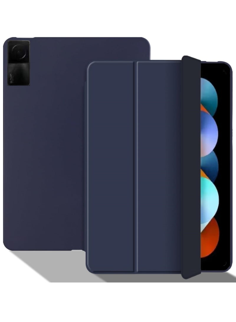 Rock Pow Case for Xiaomi Redmi Pad 10.61 inch Released 2022 Tri fold Slim Lightweight Hard Shell Smart Protective Cover with Multi-Angle Stand - Image 1