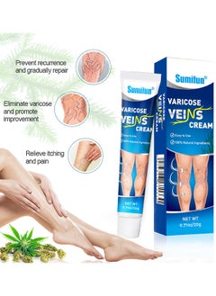 Sumifun Varicose Vein Cream For Legs, Improves Blood Circulation, Reduces Spider Veins And Heaviness, Improve Blood Circulation, Tired And Heavy Legs, 20G  - Image 4
