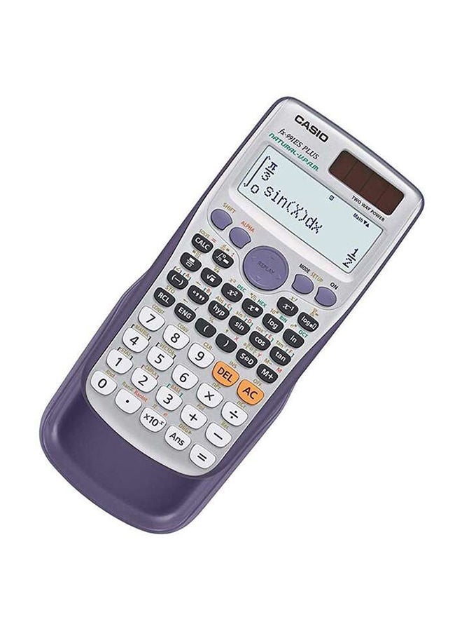 كاسيو آلة حاسبة علمية رقمية ناتشورال UPAM fx-991ES بلس C رمادي - Image 2