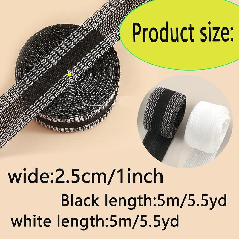 Bukela Iron On Hemming Tape for Pants, No-Sew Fabric Fusing Tape, Instant Hem Tape for Trousers, Jeans, Skirts & Clothes Alteration, Easy Fabric Repair & Quick Fix Tool, 2.5cm x 500cm, 2 Rolls - Image 2