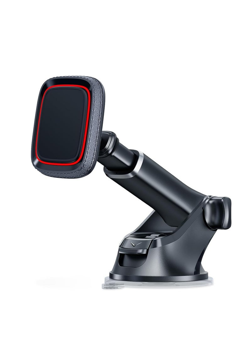A2C Magnetic Car Phone Holder  Universal Mount for Dashboard with 6 Strong Magnets Compatible with All Cell Phones - Image 1