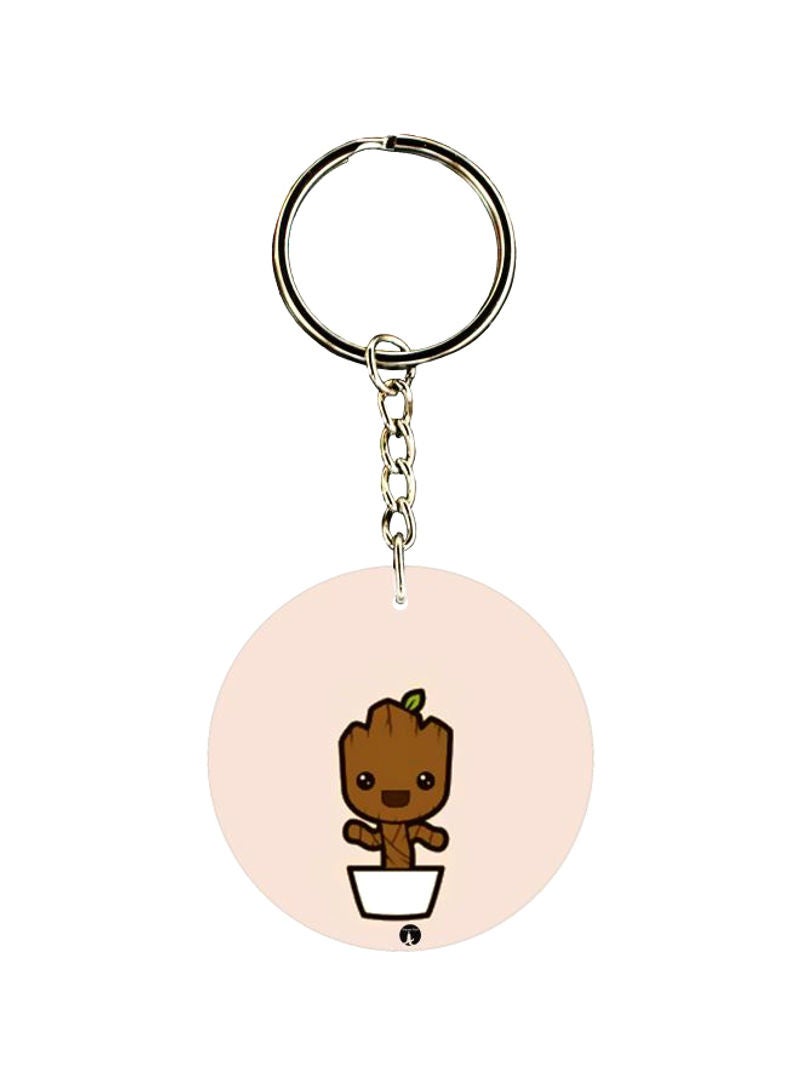 RKN Cartoon Printed Keychain