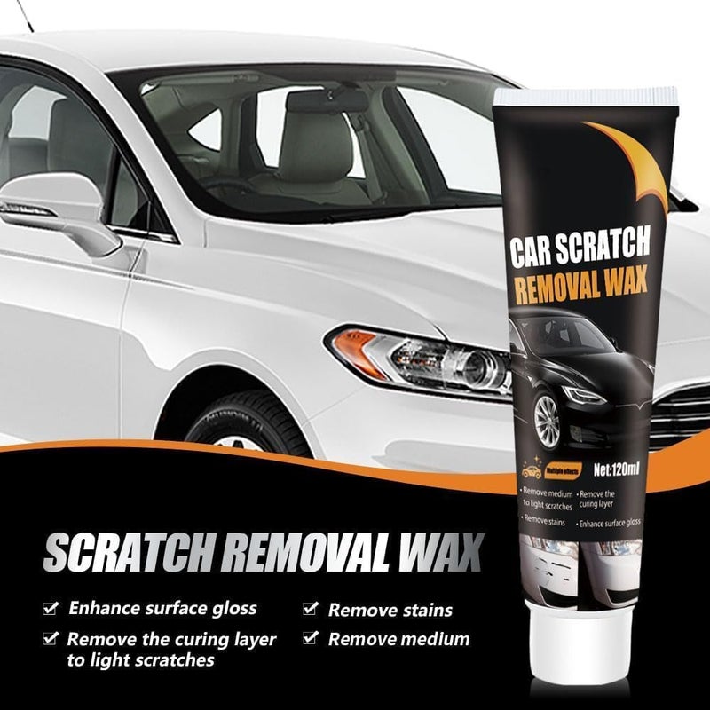 TIMLIFE Car Scratch Removal Wax, Scratch Repair Wax for Car, 2024 Car Scratch Repair Paste Polishing Wax, Premium Car Scratch Remover Kit with Wipe & Sponge for Vehicles for Scratches - Image 3
