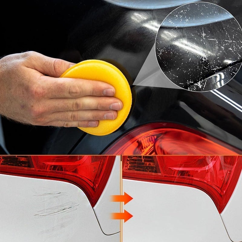 TIMLIFE Car Scratch Removal Wax, Scratch Repair Wax for Car, 2024 Car Scratch Repair Paste Polishing Wax, Premium Car Scratch Remover Kit with Wipe & Sponge for Vehicles for Scratches - Image 4