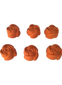 Bybirgül Orange 12 Pcs Silicone Mini Rose Cake Mold, Muffin Mold, Airfryer Mold - 12 Pcs - pzsku/Z9BA5866229500C7041ACZ/45/_/1725725072/2560f455-261c-4a8d-a0d5-763afdd427a0