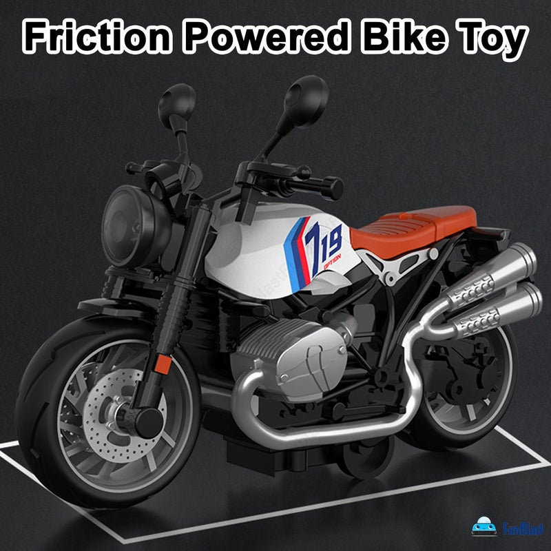 FunBlast Bike Toy for Kids – Motorcycle Toys for Kid, Friction Powered Bike Toy, Motorcycle Toy for Kids, Boys, Realistic Bike Toy, Toy for 3+ Years Old Kids (A) - Image 4