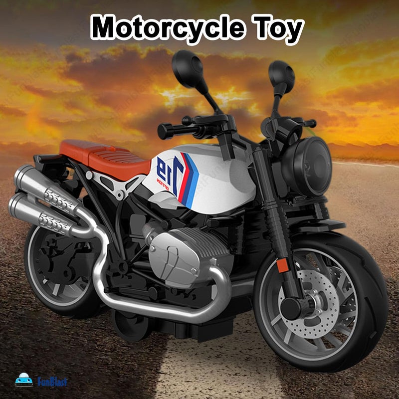 FunBlast Bike Toy for Kids – Motorcycle Toys for Kid, Friction Powered Bike Toy, Motorcycle Toy for Kids, Boys, Realistic Bike Toy, Toy for 3+ Years Old Kids (A) - Image 3