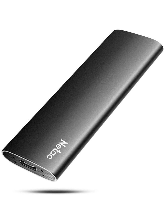 Netac 250GB Portable SSD USB 3.2 Gen 2 (10 Gbps, Type-C) External Solid State Drive Backup Slim Portable Drive for File Storage/Business Travel Essential, Rapid Read & Write Low Noise, Zslim 250 GB - Image 3