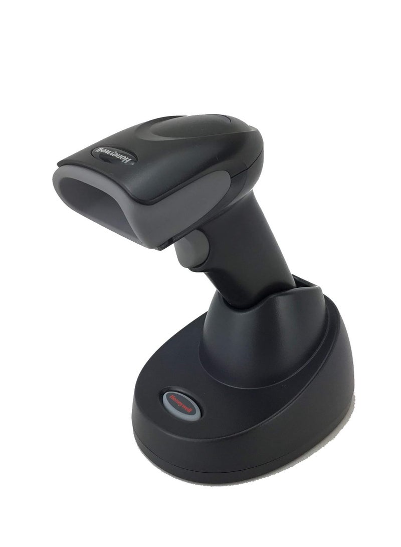 هوني ويل مجموعة ماسح الباركود هانيويل فوييجر 1472G اللاسلكي المحمول بتقنية البلوتوث (2D، 1D، PDF، بريدي)، بما في ذلك قاعدة حامل الشحن والاتصالات وكابل USB، أسود - YKGAV - Image 4