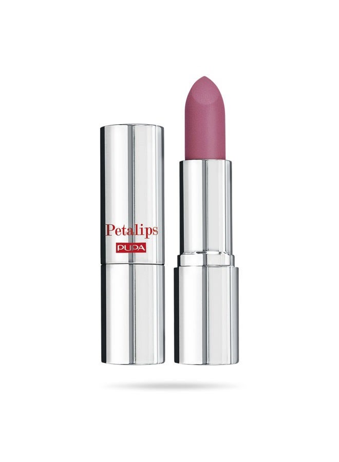 PUPA Milano Petalips Soft Matt Lipstick - Lightweight And Imperceptible - Provides Color With Buildable Intensity - Combines Comfort Of A Balm With A Matte Finish - 010 Mauve Violet - 0.123 Oz - Image 1