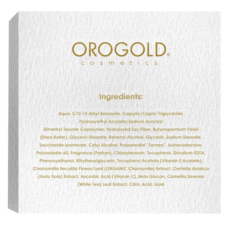 Orogold White Gold Day Moisturizer - 24k Gold Deep Moisturizer with White Tea, Chamomile, Shea Butter, Vitamin C and E - 1.6 Oz - Image 5
