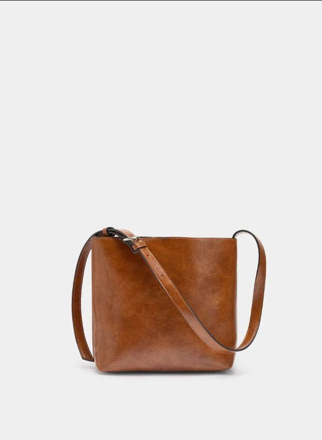 بارفوا حقيبة الكتف ذات تأثير التشقق