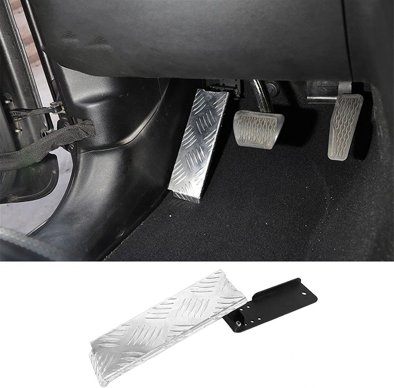 Wivplex Left Side Foot Rest Pedal for Jeep Gladiator and Wrangler - Image 3