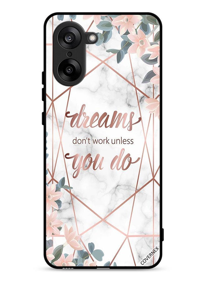 Covernex OnePlus Nord CE5 Protective Case Cover Dreams Don't Work Unless You Do - Image 1