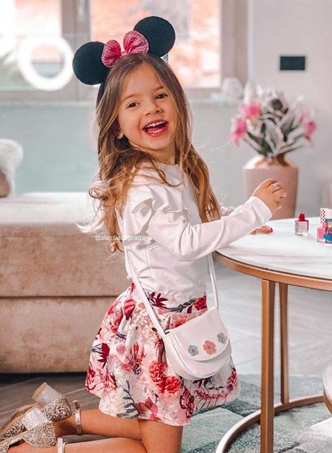 Miss NELLA CHERRY MACAROON – Safe Special bold pink Nail Polish for Kids, Non-Toxic & Odor Free Formula for Children and Toddlers, Natural Water Based for Easy Peel Off 