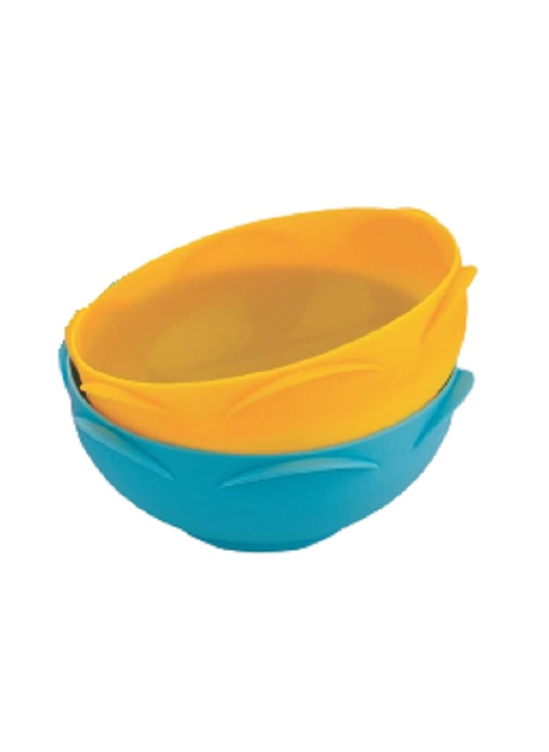 Pass Pass pass pass PASSPASS Multipurpose Plastic Mixing Serving Bowls Pack of 2  - Image 1