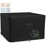 Shinestar SHINESTAR 36 inch Square Fire Pit Cover, Fit for 32-35 inch Fire Pit Table, Waterproof and Fade Resistant, All-Season  - Image 1
