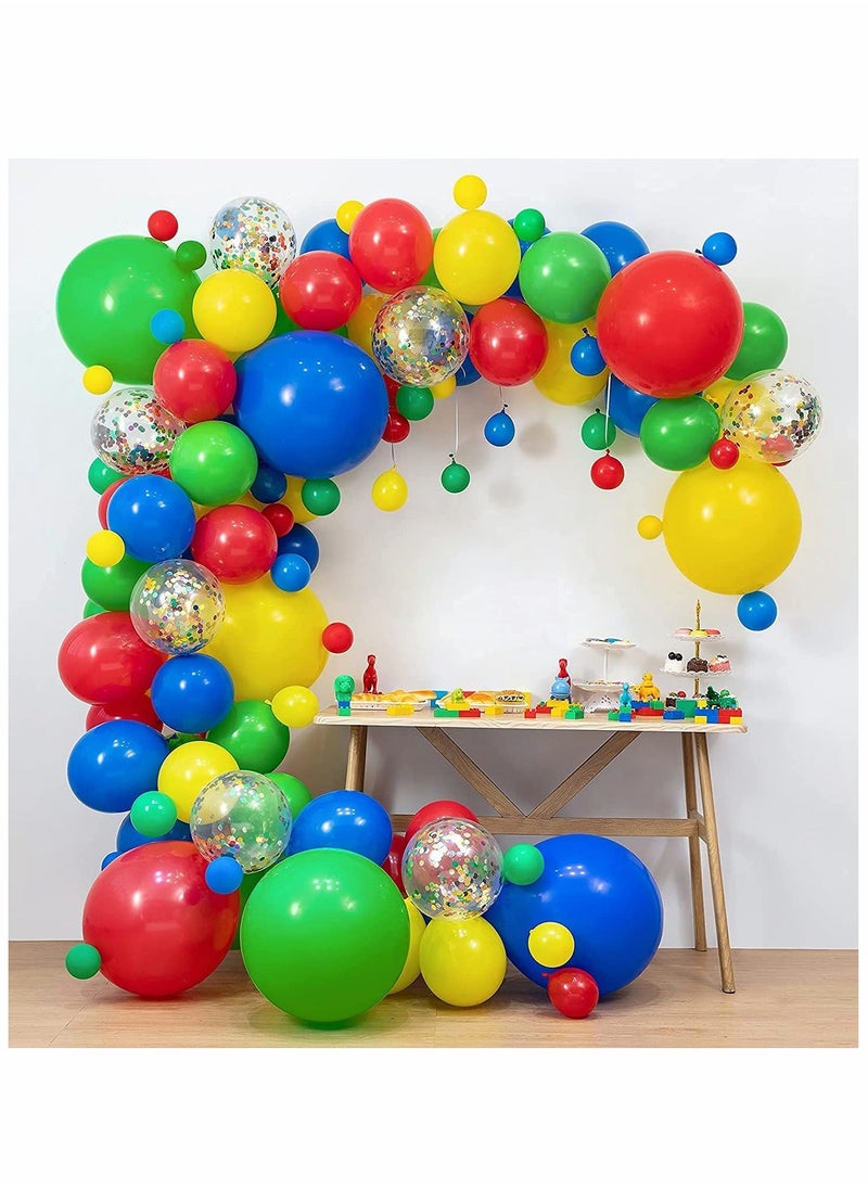 Generic - Circus Balloon Arch, Balloon Garland Kit –Colorful Rainbow Party Supplies for boy and girl Carnival Birthday Decorations - Image 1