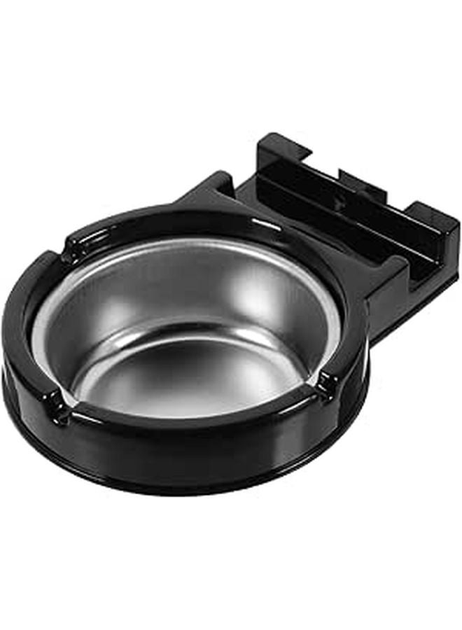 Wall Mounted Black Stainless Steel Ashtray Easy Clean Smoking Tray For Outdoor Bathroom Commercial Use - Image 1