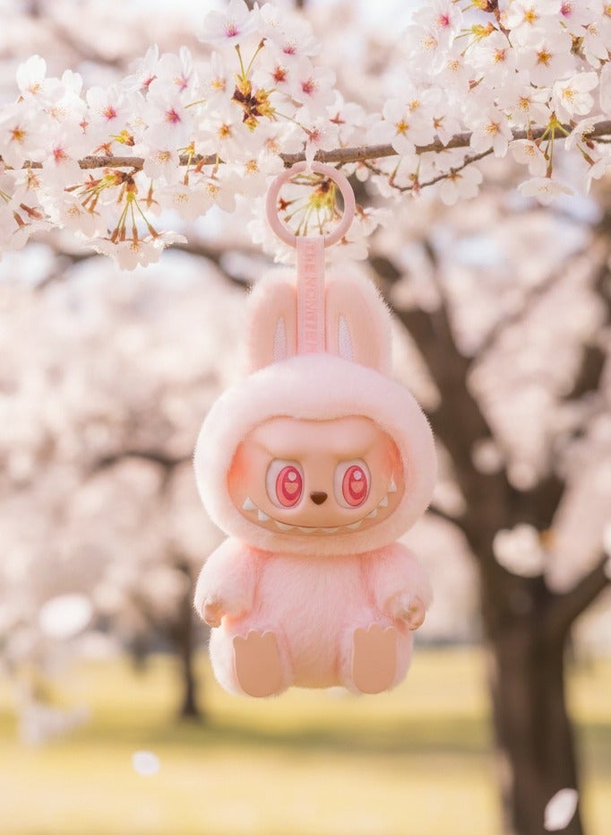 لابوبو: الوحوش لها مقعد، الجيل الثاني، دمية قطيفة لطيفة، سلسلة مفاتيح ناعمة، قلادة مفاتيح لحقائب الظهر والحقائب والديكور، هدية تذكارية لتخفيف التوتر - Image 3