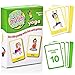 Covelico Yoga Cards for Kids Calm Kids Exercise Equipment and Relaxing Exercise Cards Play Yoga Pretzels Games of Mindful Memory Cards Matching Go Fish Includes Game Instructions - Image 2