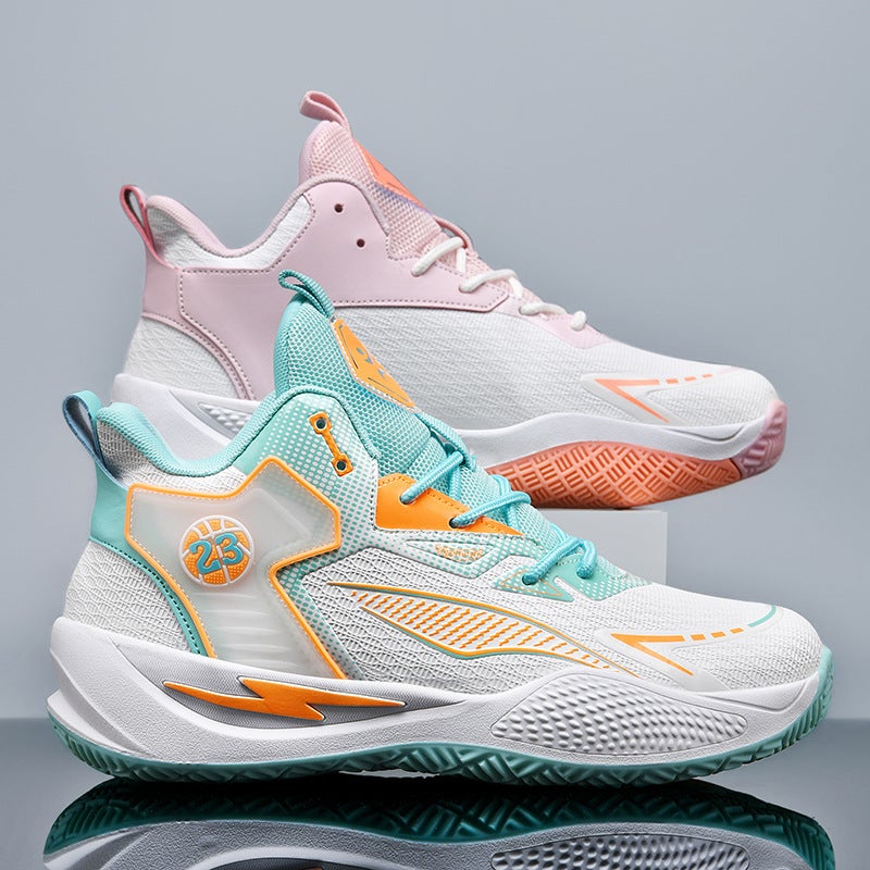 2024 Fashion Parent-Child Basketball Shoes Breathable Plus Size Youth Training Practical Basketball Shoes Basketball - Image 5