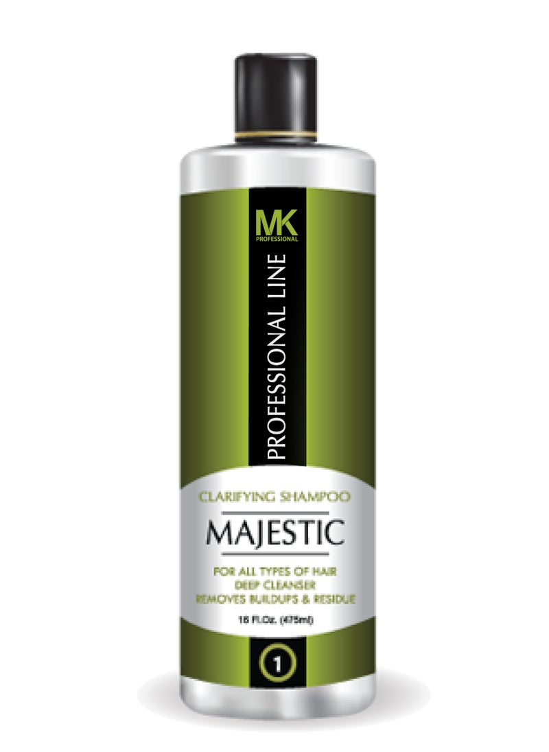 Majestic Keratin Majestic Keratin Clarifying All Hairs Shampoo for Women, 475  ml  - Image 1