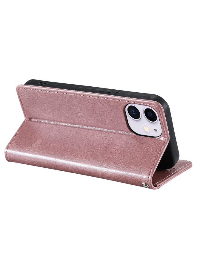 S-TOP Case For iPhone 12 mini Simple 6-Card Wallet Leather Phone Case - Image 5