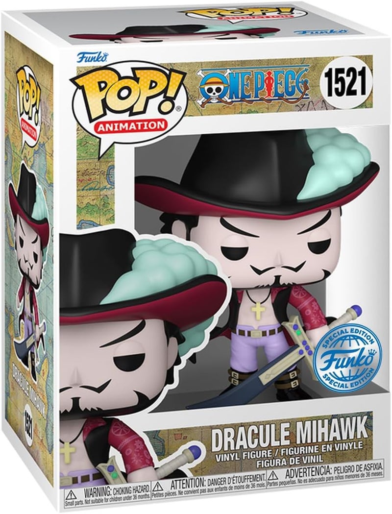 Funko Pop! Animation: One Piece - Dracule Mihawk - One Piece - Collectable Vinyl Figure - Gift Idea - Official Merchandise - Toys for Kids & Adults - Image 2