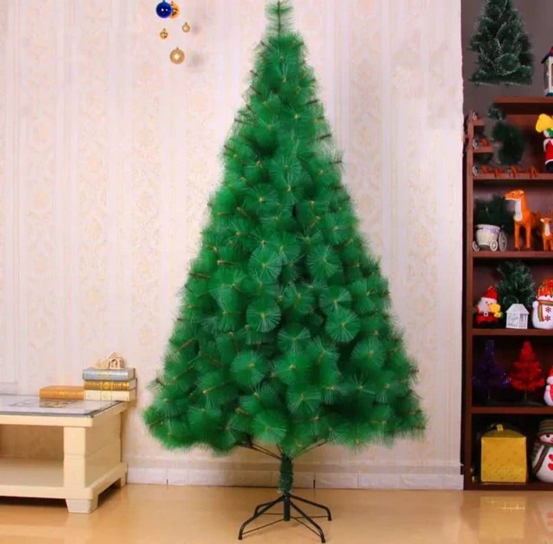 PartyFlex Artificial Christmas 5ft Pine Tree with Stand for Decorations Green 5 feet Pine Tree