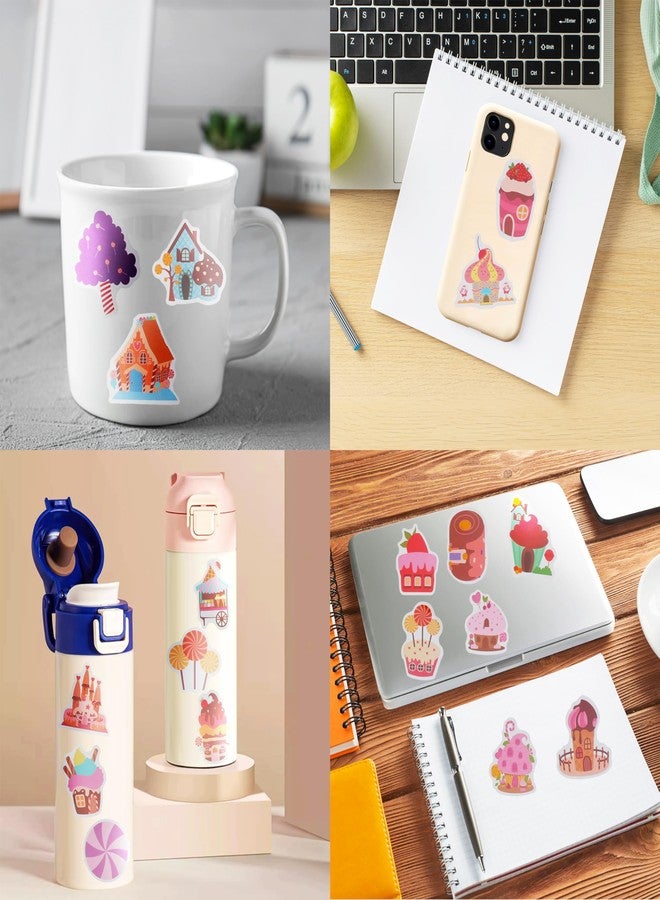 Cleverplay 100 Pack Candyland Stickers, Candy Land Party Favors, Birthday Decorations - Image 4