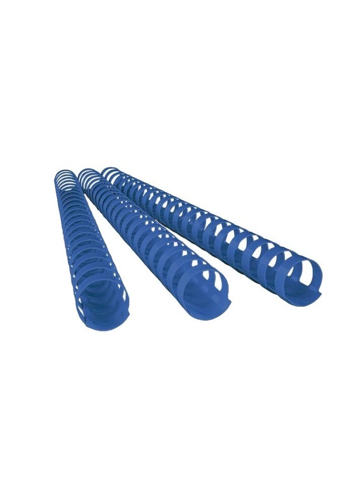SUPER DEAL 50-Piece Binding Combs 38mm Blue  - Image 2