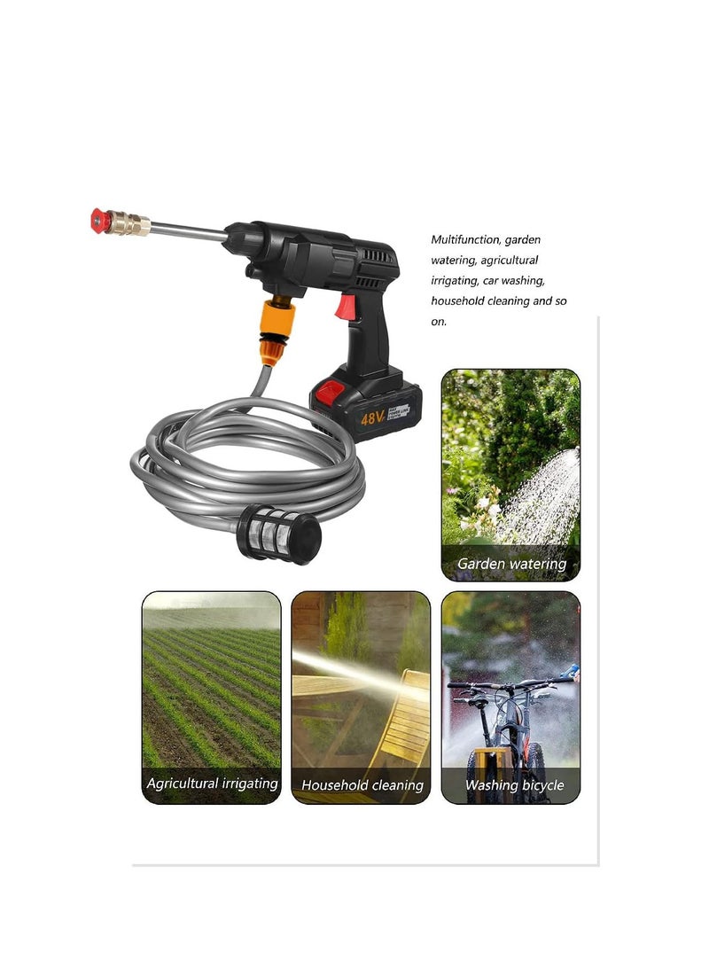 Rechargeable Water Pressure Gun for Car Bike Window Washing - Image 2