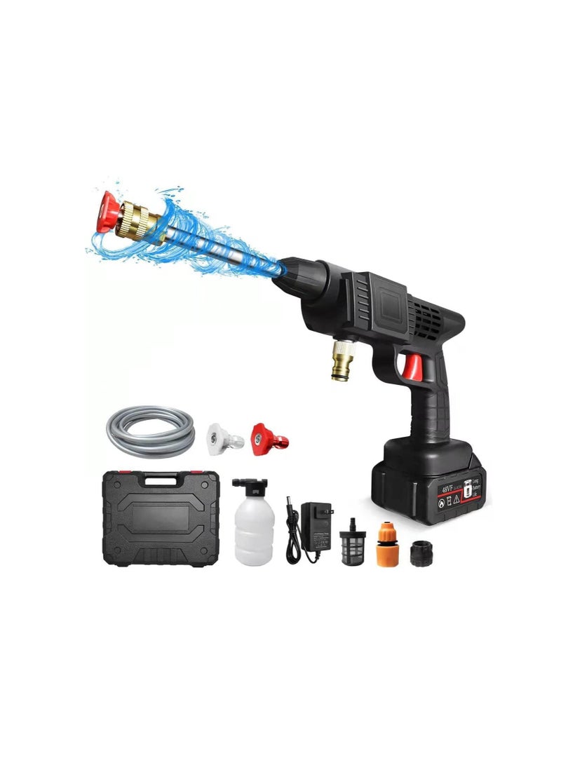 Rechargeable Water Pressure Gun for Car Bike Window Washing - Image 1