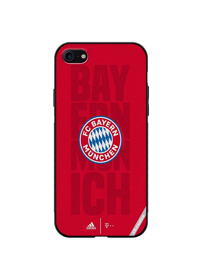 VR CREATIVE Protective Case Cover For Apple iPhone 7/8/SE 2020 Fc Bayern Munich Design Multicolour - Image 1