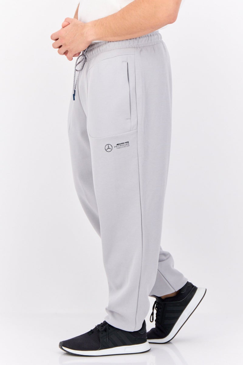 Puma x Mercedes AMG Men Sportswear Fit Outdoor Sweatpants, Silver - Image 4