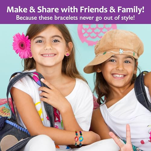 CHALK AND CHUCKLES Chalk & Chuckles Bracelet Making Kit for Girls 8–12, DIY Jewellery Kit with Glass, Metal & Wooden Beads, Friendship Bracelet Art and Craft Set, Birthday Gift for Kids Ages 8 9 10 11 12 - Image 2